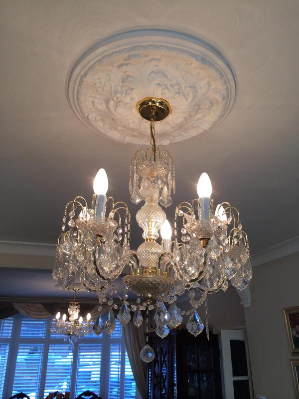 Chandelier installation